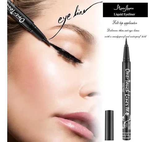 Paquete Triple De Eyeliner Líquido Hipoalergénico Maria