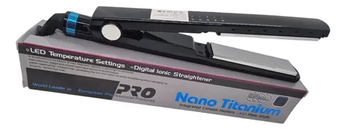 Planchita De Pelo Nano Titanium 250° Negro