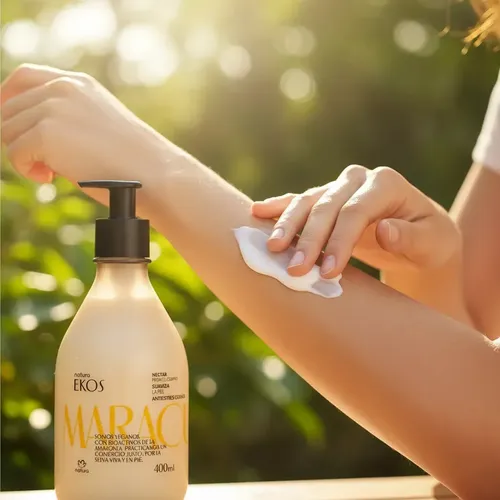 Crema Hidratante Corporal Pulpa Natura Ekos Maracuya 400 Ml
