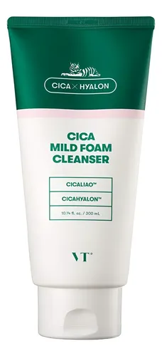 Vt Cica Mild Foam Cleanser Limpiador Facial Espumoso 300ml