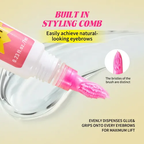 Clear Eyebrow Gel Soap Transparent Colorless Eyebrow Shaping