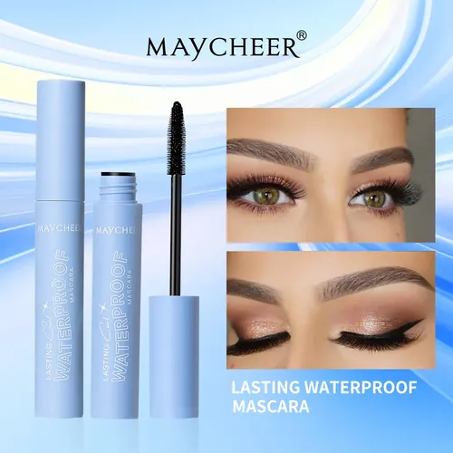 Máscara De Pestañas Maycheer Volumen Rizo Impermeable