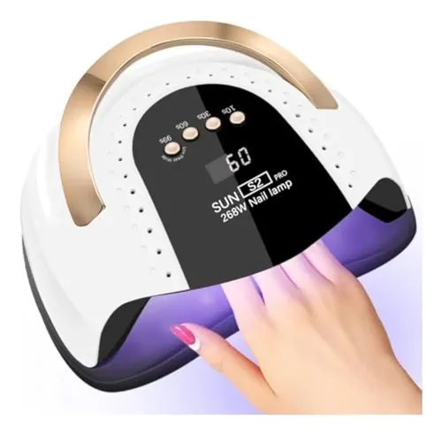 Lámpara De Uñas Led Uv De 268 W, Secadora De Uñas