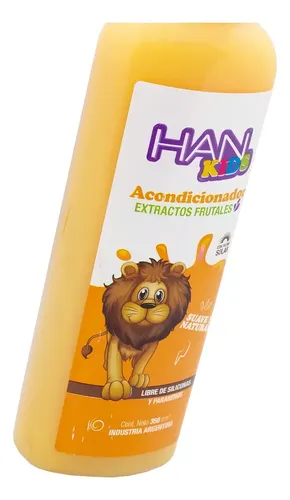 Han Kids Acondicionador Infantil Niños Suave Cabello 350ml