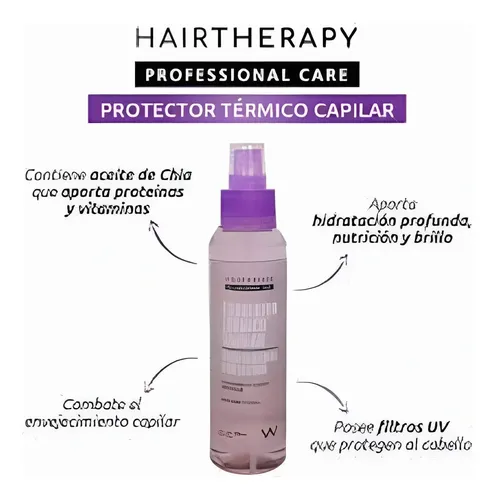 Hair Therapy Protector Termico Capilar X 125 Ml Anti Age