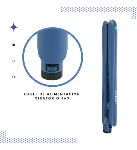 Planchita De Pelo Eurobeauty Entry Eb-hs021 Azul