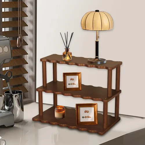 Organizador De Maquillaje Para Escritorio, Elegante, De Tres