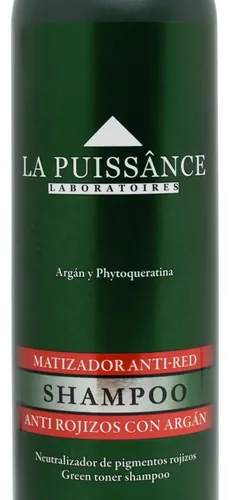 La Puissance Anti Red Shampoo Matizador Pelo Castaño 300ml
