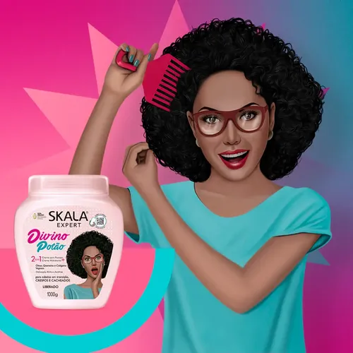 Mascara Crema Skala Divino Potao 1000 G Vegana X 2 Unidades