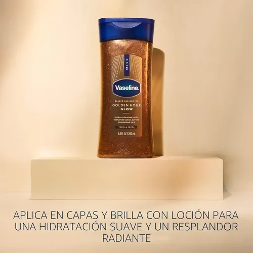 Vaseline Aceite Corporal Kit X3 Golde Sunlit Cocoa Radiant