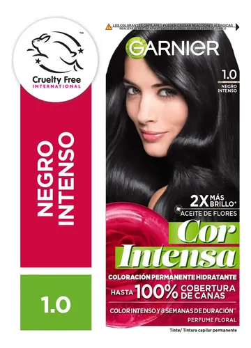 Kit Tintura Permanente Cor Intensa Tono 1.0