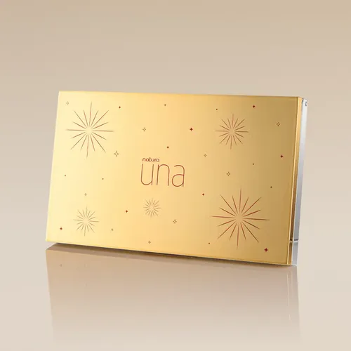 Paleta de sombras de ojos multifuncional de 8 colores Natura Una Celebrate