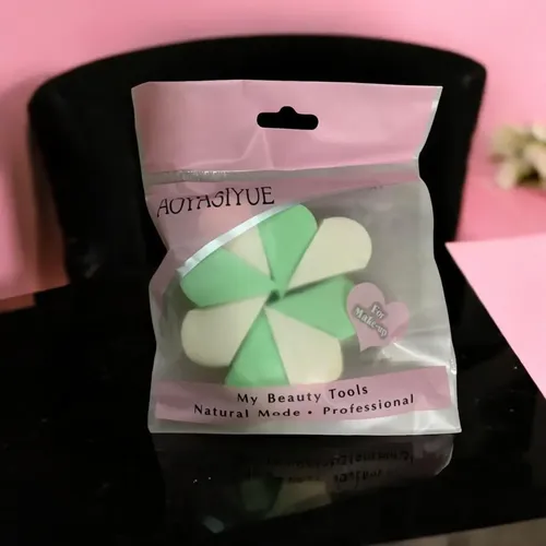 Mini Esponjitas de Maquillaje Angy para Rostro con 8 Unidades