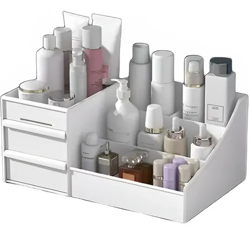 Organizador Maquillajes Escritorio O Baño Con Cajones
