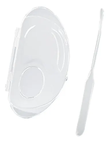 Paleta De Maquillaje Transparente Con Set De Espátulas Portá