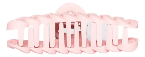 Broche De Pelo Grande Xl Extra Large Pier Rosa Rosa