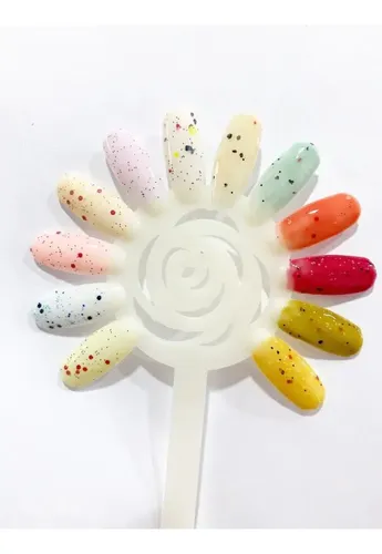 Gel Uñas Semipermante Charm Limit Efecto Yogur Uv Cabina X12
