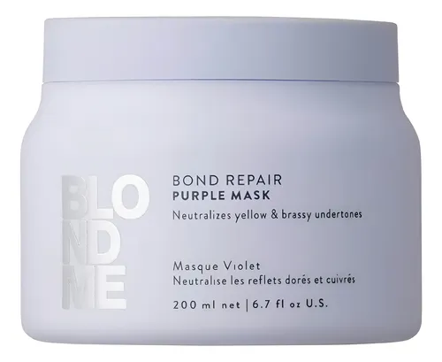 Mascara Schwarzkopf Blondme Bond Repair Neutralizante Purple
