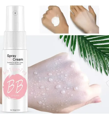 Base Blanqueadora Bb Cream En Aerosol Hidratante A Prueba De