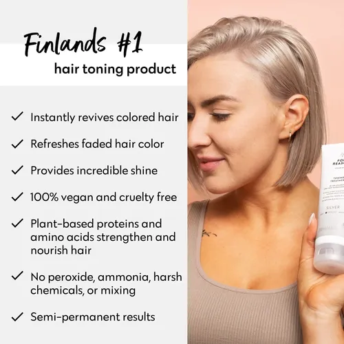 Tratamiento Tonificante Four Reasons Mascarilla Color Plata