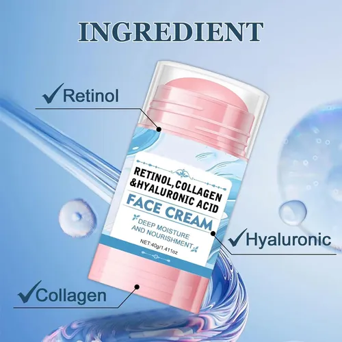 Uucrema Facial Retinol Colágeno Hidratante Antiarrugas 1.41
