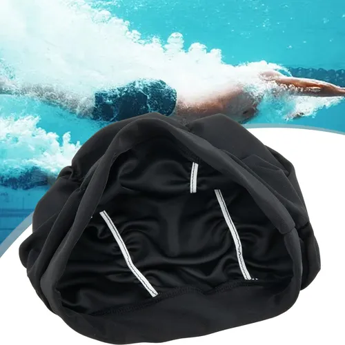 Gorro De Natación De Elasticidad, Gorro De Baño Largo P