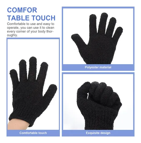 Guantes Exfoliantes De Baño 10 Uds Para Ducha
