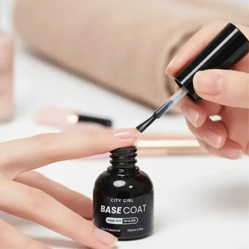Base Coat City Girl 10ml Para Esmalte Semipermanente Uv Led