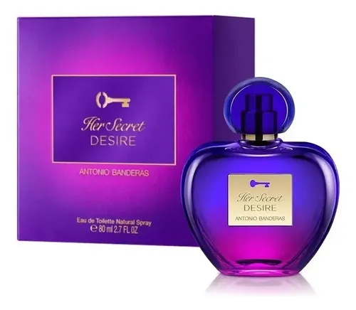 Perfume Importado Mujer Her Secret Desire Banderas X 80ml