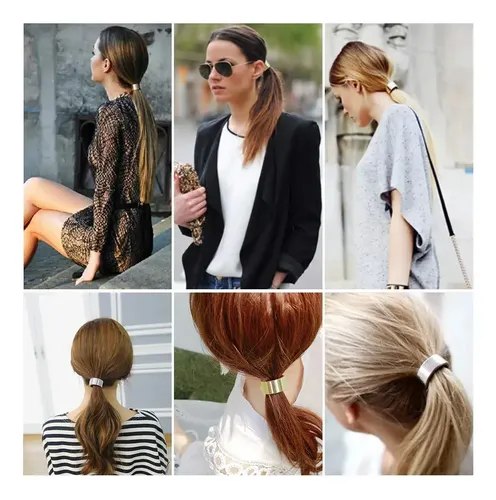 Cintas De Metal Con Forma Circular Para El Pelo, Diadema, Ac
