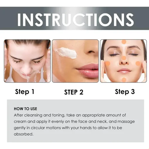 Crema Facial Antiarrugas, Suave, Hidratante, Suave, For Pie
