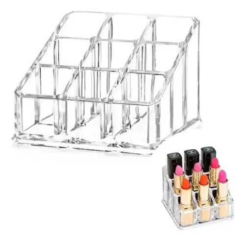 Organizador Para Labial Maquillaje Acrilico Porta Maquillaje