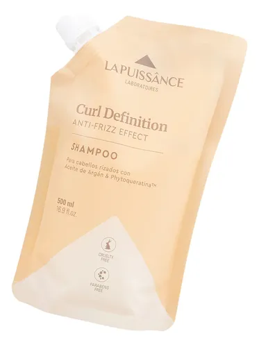 La Puissance Curl Shampoo Cabello Rulos Doypack Refill 500ml