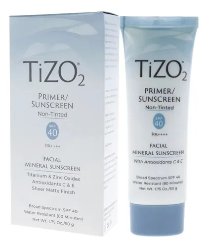 * Fc Bf / Primer Facial Tizo2 Sin Tinte Spf 40 52 Ml Tizo *