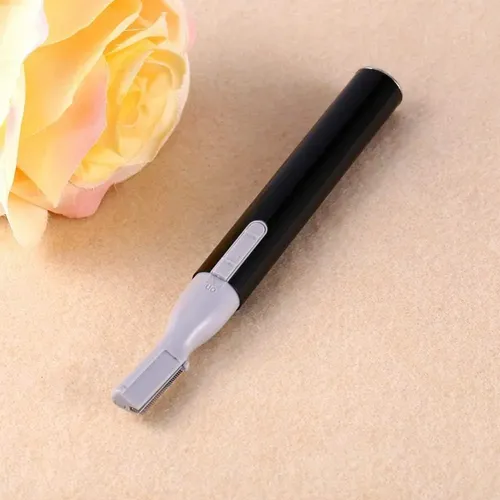 Depiladora Eléctrica Cejas Y Rostro Recargable Con Luz Led