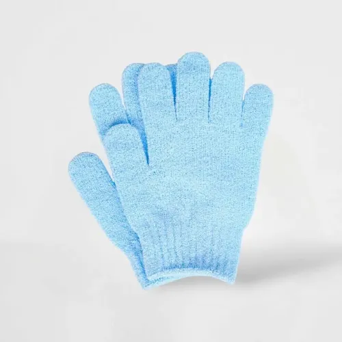Guantes Exfoliante Limpieza Corporal Piel Baño Ducha X Par