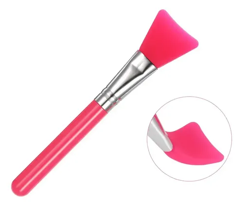 Set De 6 Brochas De Maquillaje De Silicona Para Máscara Faci