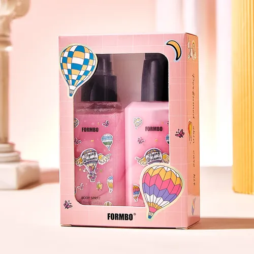 Set De Perfume Y Cuidado De La Piel Body Spray+lotion (75 Ml