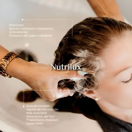 Shampoo Y Acondicionador Jengibre Nutrilux 10 Litros