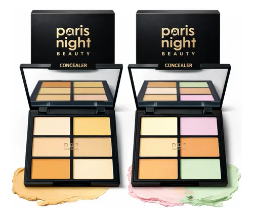 Paleta De Correctores En Crema 6 Tonos Paris Night Beauty