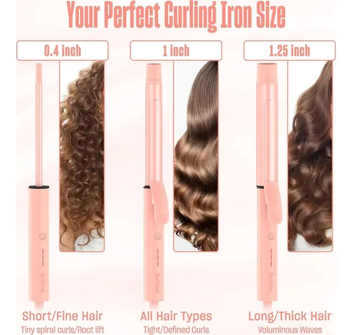 Rizador Bekind Curliq 1 Pulgada Cerámico Ptc, Dual Voltage