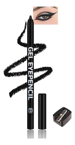 Lápiz Delineador En Gel Waterproof 12 Colores Con
