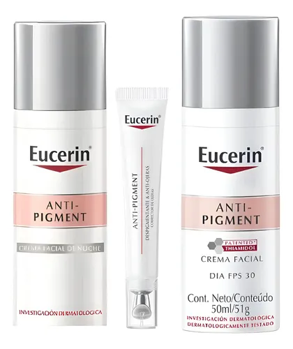 Eucerin Combo Crema De Dia + Crema De Noche + Contorno Todo Tipo De Piel Día/noche