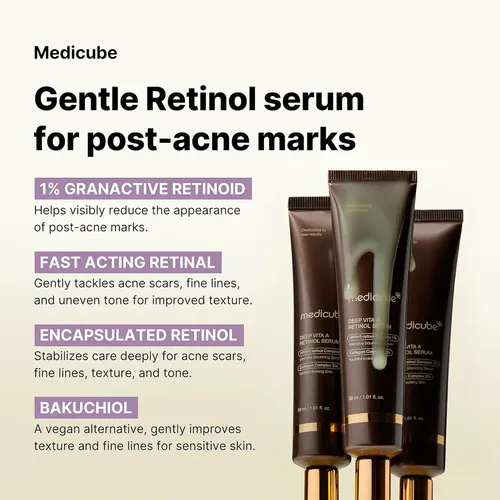 Medicube Bakuchiol Retinol Serum Antiedad Facial 30ml Corean