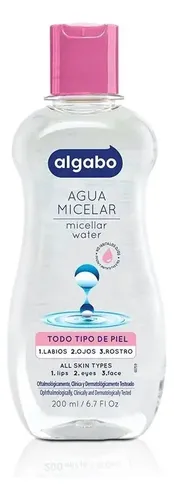 Agua Micelar 200ml Algabo