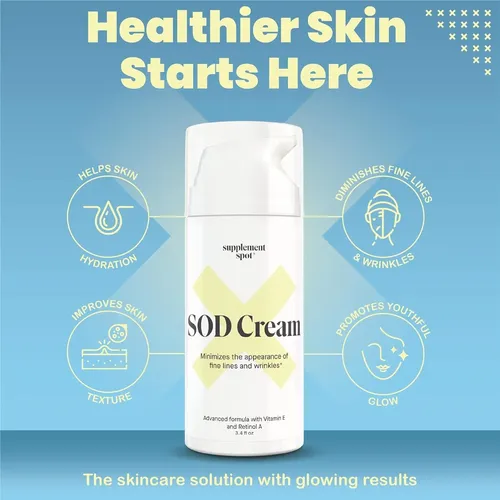 Superoxide Dismutase Crema Antiaging Reparar Arrugas Antiox