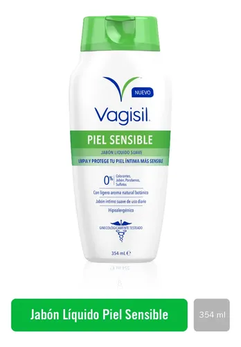 Vagisil Jabon Liquido Intimo Piel Sensible 354ml