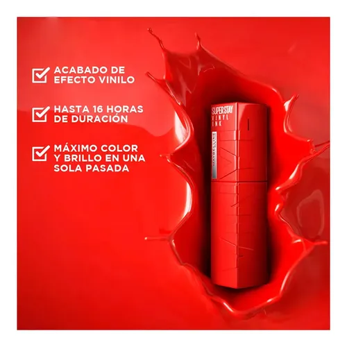 Labial Líquido Maybelline Superstay Vinyl Ink Coy