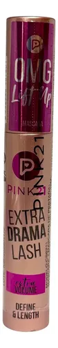 Mascara Pestañas Extra Drama Lash Pink21 Volume Definelenght Negro