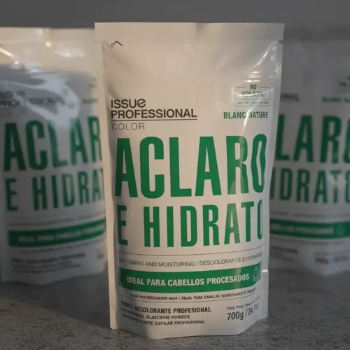 Pack 3 Decolorantes Issue Blanc Nature 700 Gr Cab.procesados